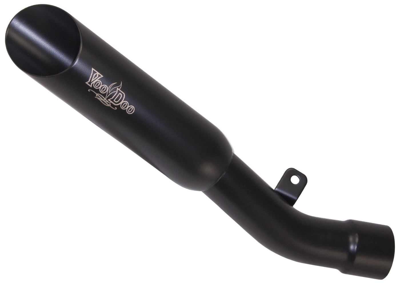 Black Slip On Exhaust w/ Link Pipe - Fits 13-25 Kawasaki ZX6R Ninja and variants - Click Image to Close