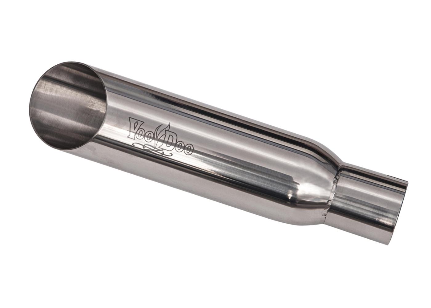 Polished Shorty Slip On Exhaust Muffler - For 04-05 Kawasaki ZX10R - Click Image to Close