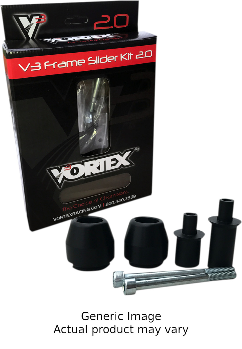 V3 2.0 Frame Slider Kit - For 16-20 Yamaha XSR900 - Click Image to Close