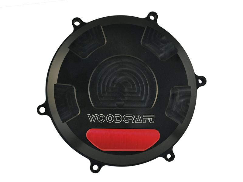 Clutch Cover w/ Red Plate - Ducati Panigale - Click Image to Close