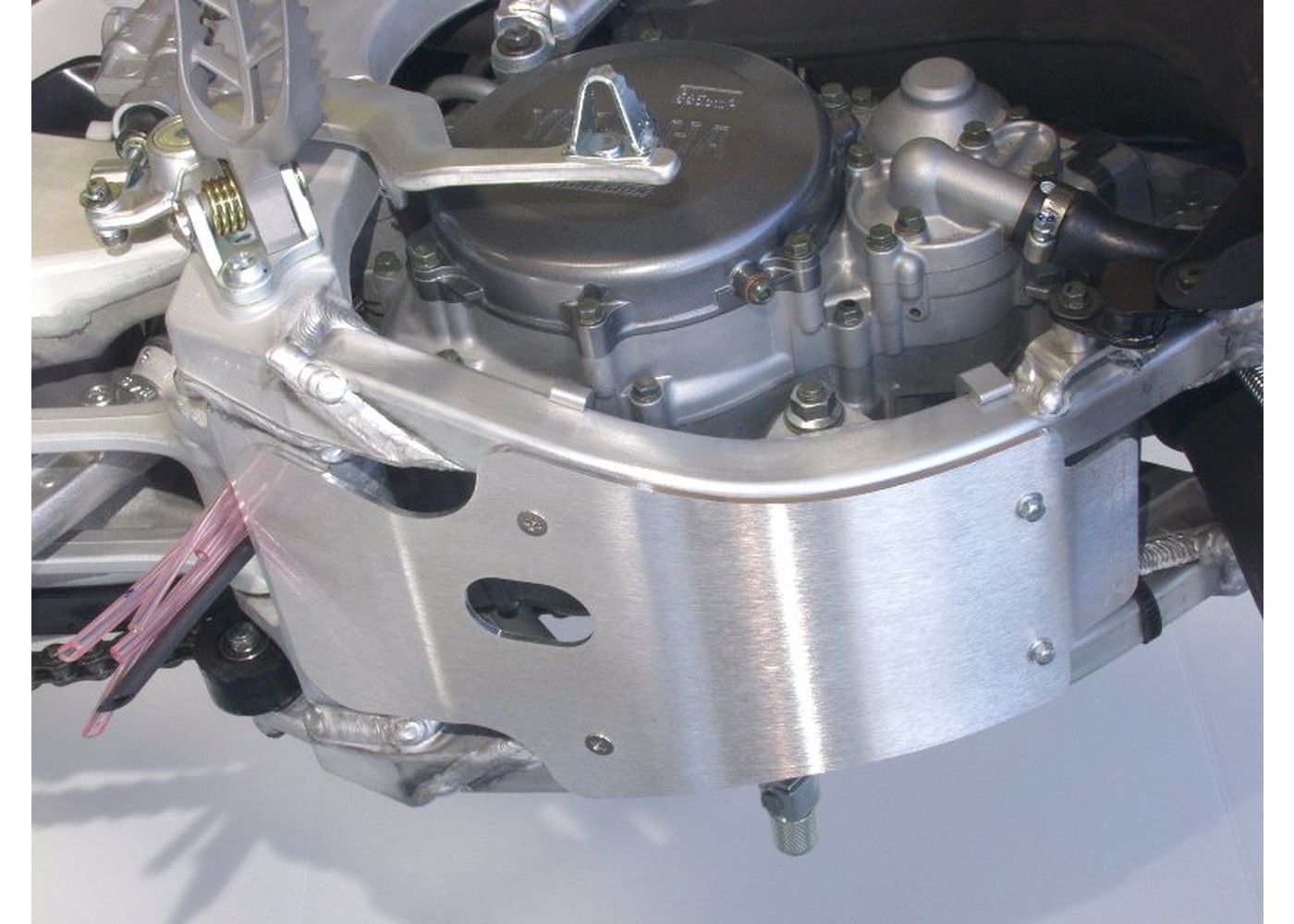 Skid Plate - For 05-20 Yamaha YZ125 - Click Image to Close