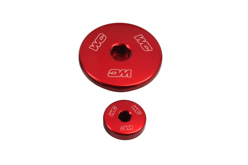 Engine Plug Kit Red - 15-16 WR250F YZ250F 2016 WR450F - Click Image to Close