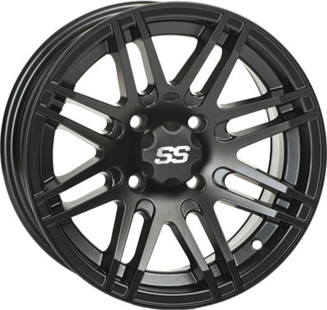 SS316 MATTE BLACK WHEEL 14X7 4/110 5+2 - Click Image to Close