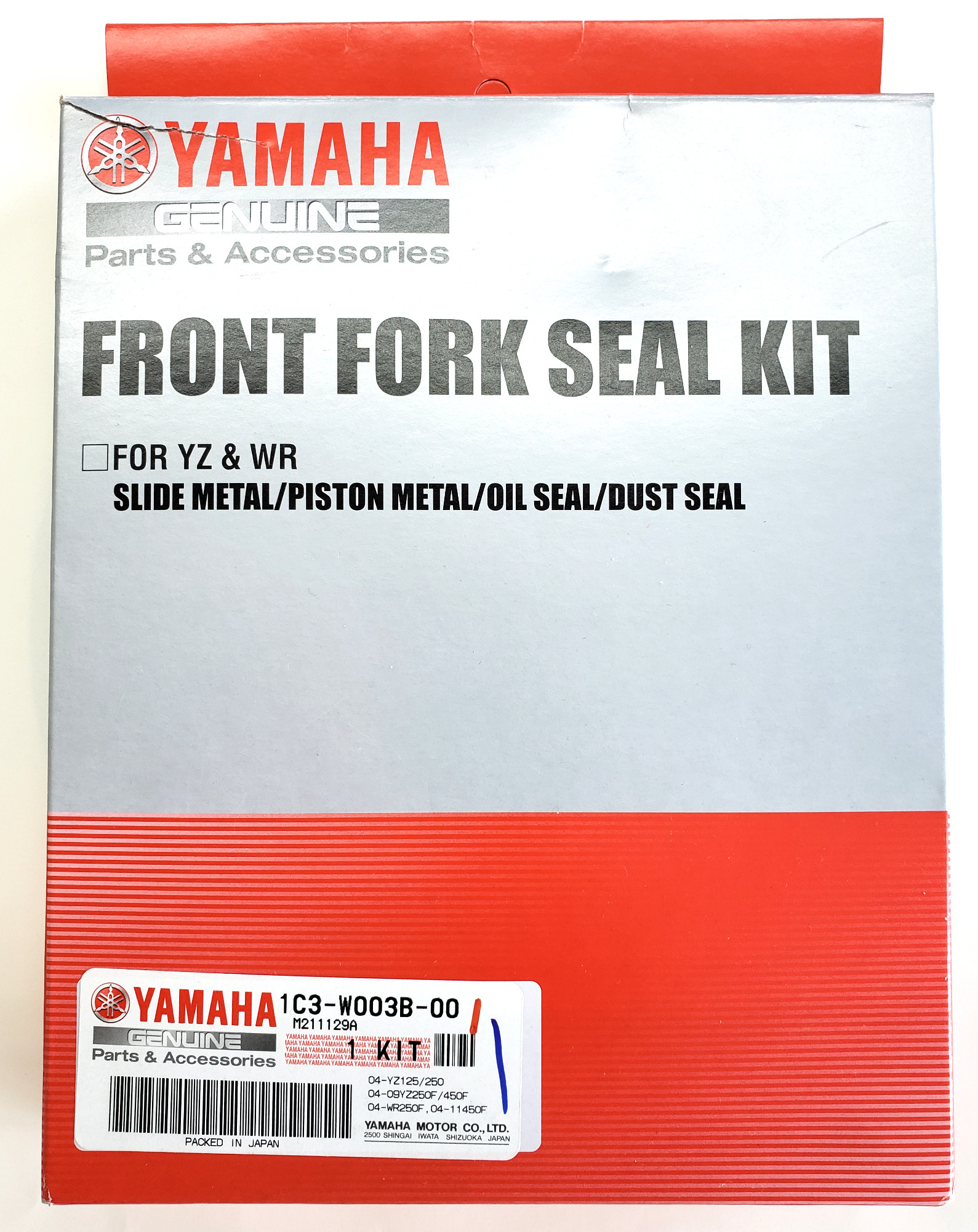 Front Fork Seal/Bushing Kit - For 04-14 Yamaha WR/YZ - Click Image to Close
