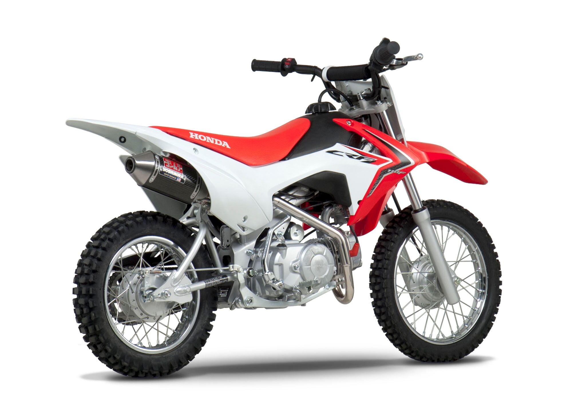 Enduro RS2 Carbon Fiber Stainless Steel Full Exhaust - For 13-18 Honda CRF110F - Click Image to Close