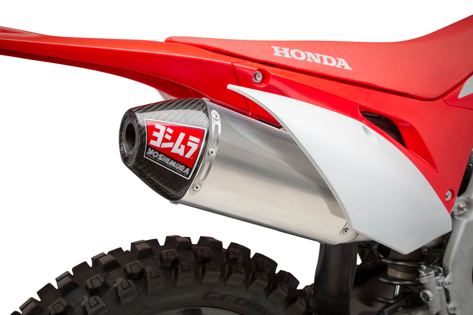 Enduro RS4 Stainless Aluminum Full Exhaust - For 19-21 Honda CRF450X - Click Image to Close