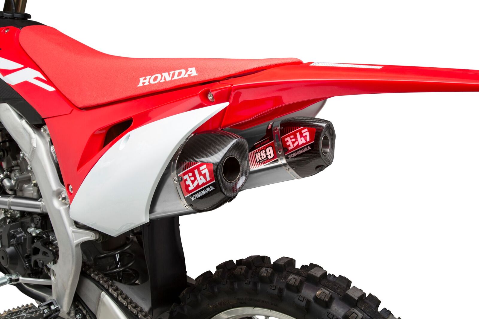 Signature RS-9T Stainless Steel Dual full Exhaust - For 18-21 Honda CRF250R & 19-21 CRF250RX - Click Image to Close