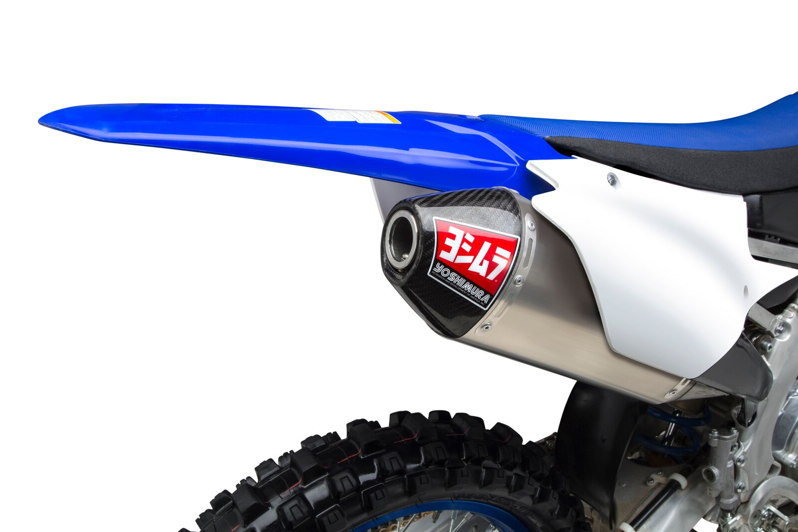 Yoshimura RS-4 Full Exhaust Aluminum/Stainless Fits 18-19 Yamaha YZ450F - Click Image to Close