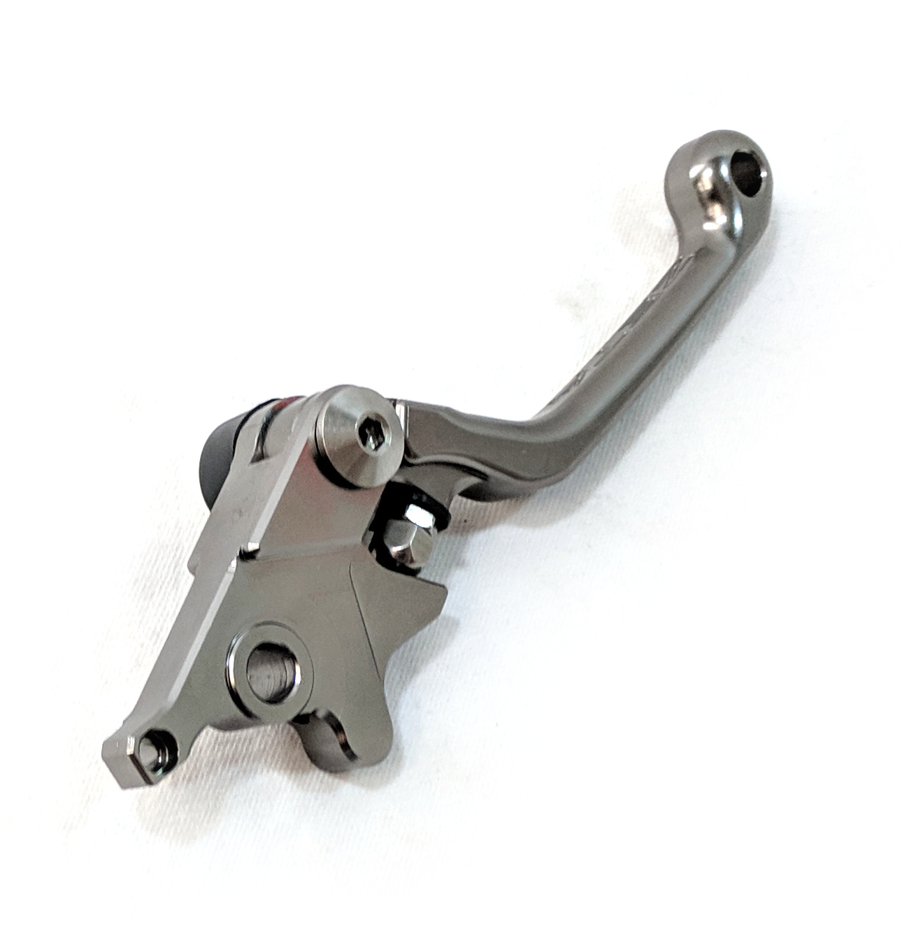 Pivot CP CNC Brake Lever - 3 Finger "Shorty" Length - Suzuki DRZ400 - Click Image to Close