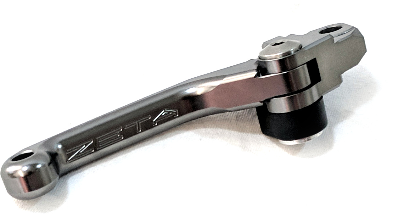 Pivot CP CNC Brake Lever - 3 Finger "Shorty" Length - Yamaha YZF & Kawasaki KXF - Click Image to Close
