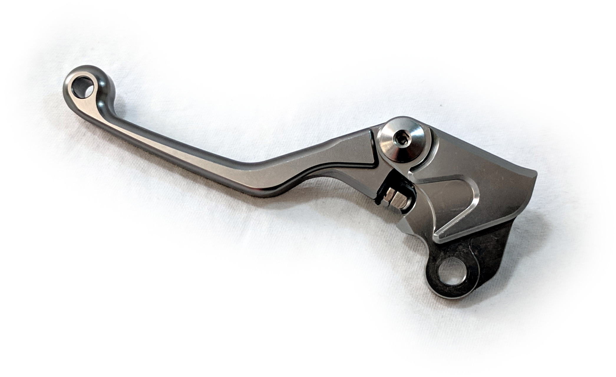 Pivot CP CNC Clutch Lever - 4 Finger Length - For Honda CRF150F CRF230F CRF250F - Click Image to Close