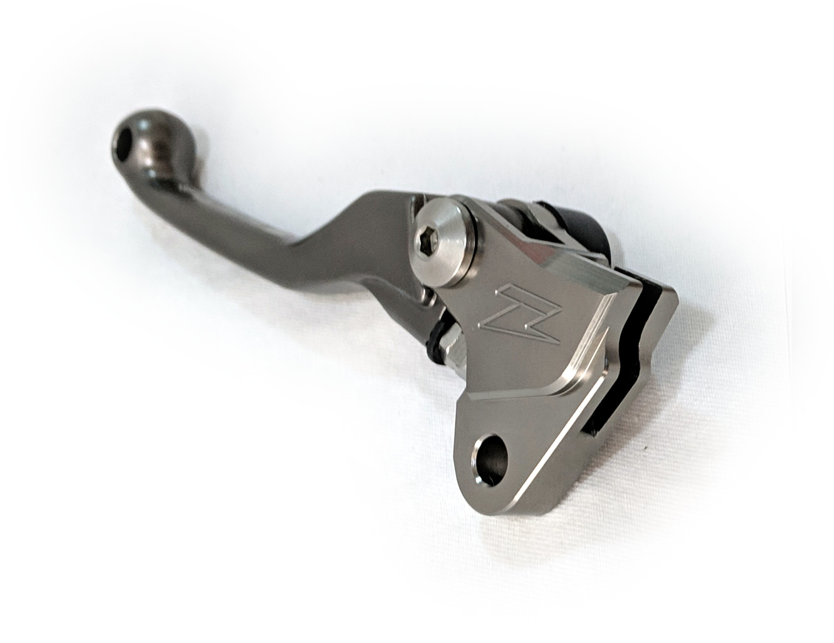 Pivot FP Forged Clutch Lever - 3 Finger "Shorty" Length - 05+ KX250/450F & 05-06 RMZ250 - Click Image to Close