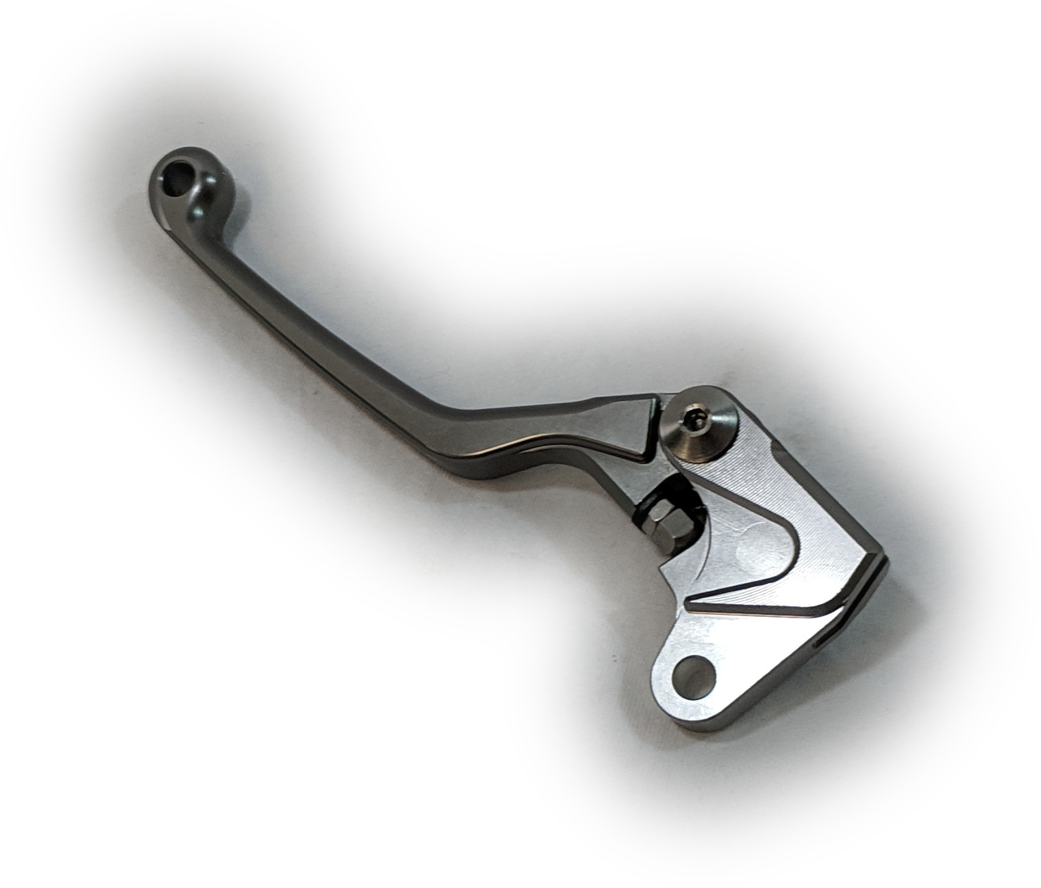 Pivot CP CNC Clutch Lever - 4 Finger Length - 05+ WR250/450F & 08-15 KLX450R - Click Image to Close