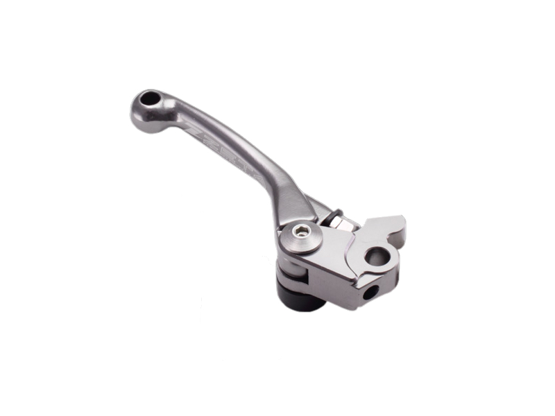 Pivot FP Forged Brake Lever - 3 Finger "Shorty" Length - -07 CR80-250, CRF125-450, & RM125/250 - Click Image to Close