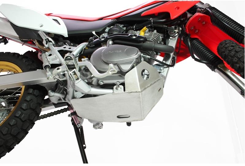 Aluminum ED Skid Plate - For 05-12 Honda XR230 & CRF230L/M - Click Image to Close