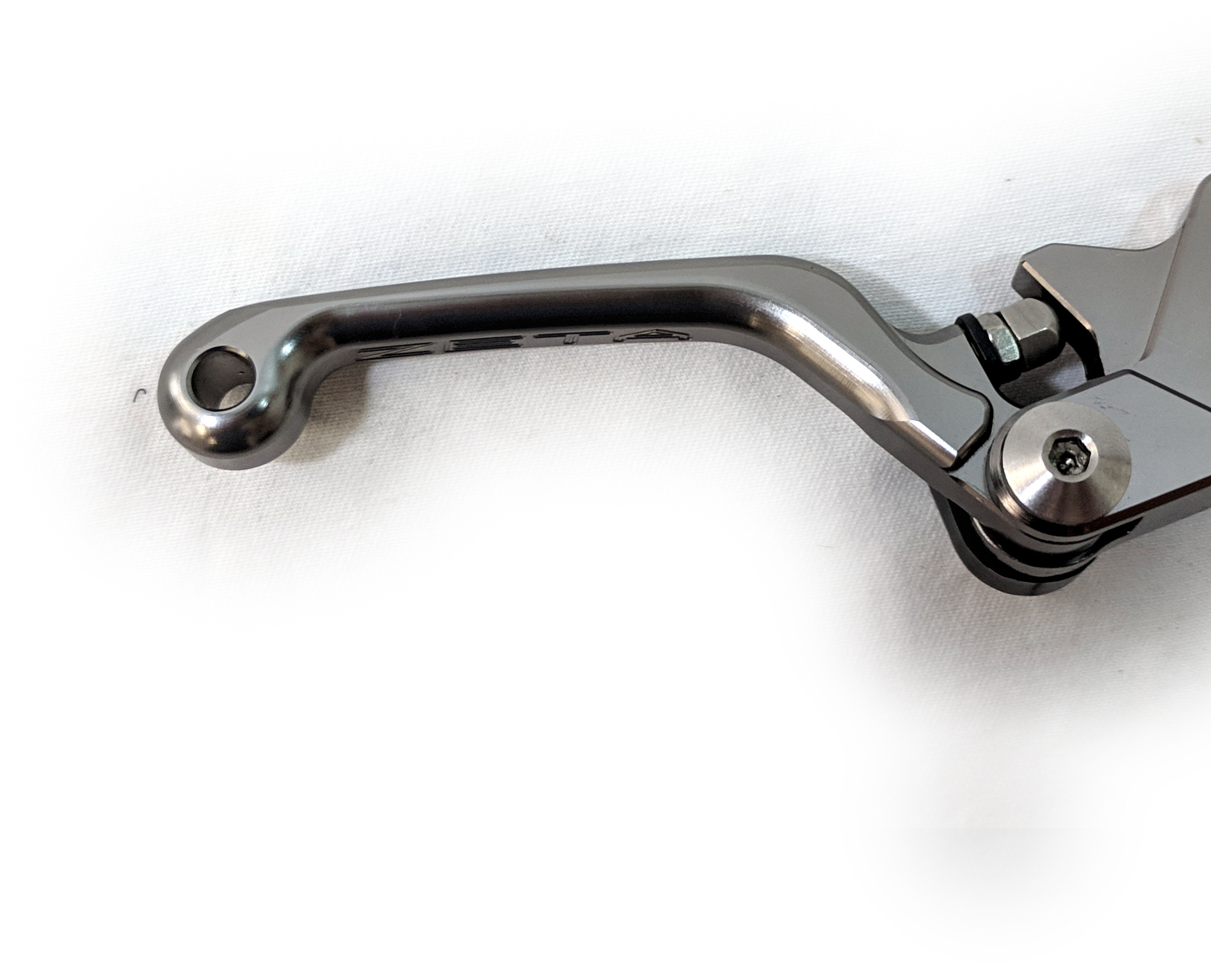 Pivot FP Forged Brake Lever - 3 Finger "Shorty" Length - New Style YZ, YZF, & KXF - Click Image to Close