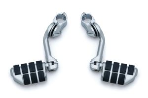 Kuryakyn Tour-Tech Cruise 6in Arm with Dually Pegs Chrome 1-1/4in Clamp