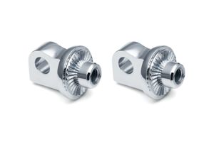 Kuryakyn Adjustable Stop Splined Peg Adapter Chrome