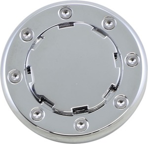 Kuryakyn Vented Flush Mount Gas Cap Chrome Fits Screw-In Tanks '83+
