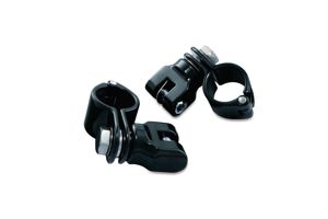 Kuryakyn 1-1/4" Magnum Quick Clamp with Clevis Black