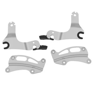 Quick Release Attachment Point Kit 14-Up Touring Models Chrome