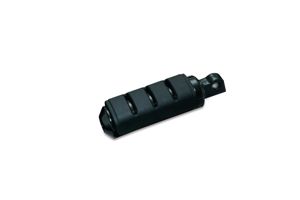 Kuryakyn Trident Large Peg w/ Male Adapter Gloss Black (Pair)
