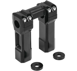 Kuryakyn 5" Billet Handlebar Risers Black
