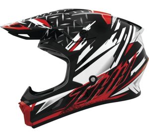THH Helmets T710X Assault Helmet White/Red XL