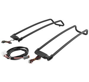 Letric Lighting Saddlebag Lid Rail Guard Black