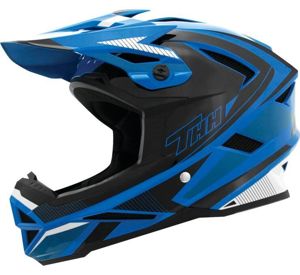 THH Helmets T-42 BMX Acceler Helmet Blue/White Medium