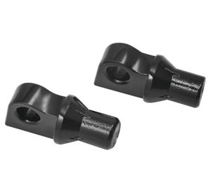 Kuryakyn Peg Adapter Male Mount Black Fits Harley-Davidson