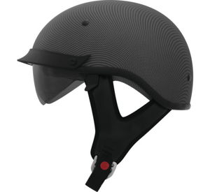 THH Helmets T-72 Carbon Half Helmet Gray - 2XL