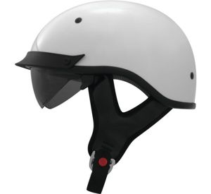 THH T-72 Half Helmet White Small