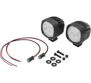Kuryakyn Lodestar 1850L LED Flood Beam Light â€“ 1,850 Lumens