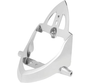 Rear Turn Signal & License Plate Mount Chrome by Kuryakyn