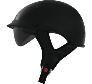THH Helmets T-72 Half Helmet Black Small