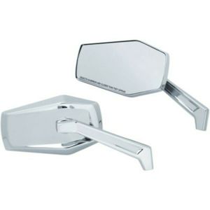 Kuryakyn Hex Mirrors Chrome 5918