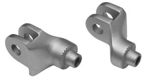 Kuryakyn Splined Front Peg Adapter Silver Fits Triumph Bonneville