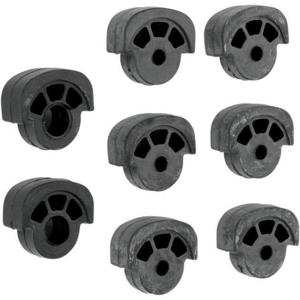 Kuryakyn ISO Large Peg Replacement Rubbers (8 Pcs)