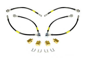 Stainless Steel Brake Lines - For 09-16 Nissan GTR R-35 Phantom