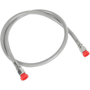 27in Colorflex Univ Line - Clear w/Stainless Steel Ends