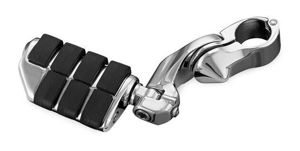 Kuryakyn Tour-Tech Cruise 4in Mount Arm with Dually ISO Pegs Chrome