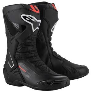 Alpinestars SMX-6 V3 Boots Black/White/Red Size 46