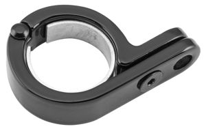 Kuryakyn P-Clamp 1-1/8in-1-1/4in P-Clamp Black