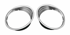 Kuryakyn Driving Light Bezels Chrome Fits Indian