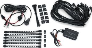 Kuryakyn Nightcrawlers Headlight Kit Black