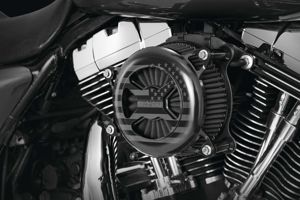 Vance & Hines VO2 America Air Intake Black Fits 16-17 Fat Boy, 08-13 Road King