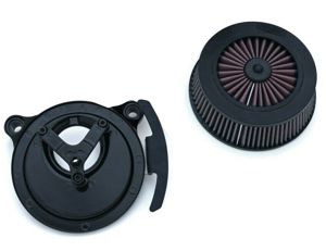Kuryakyn Street Sweeper III TBW Black Exhaust 9606