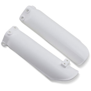 UFO Fork Slider Protectors White Fits KTM