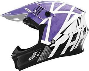 THH T710X Battle Helmet Purple/Black Youth Medium